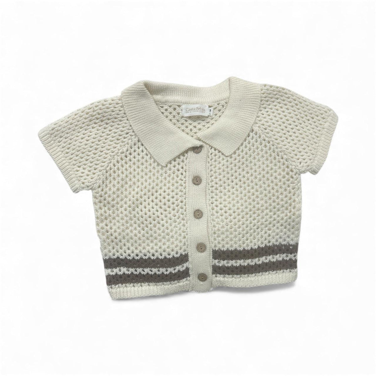 Eco-Friendly Swim Essentials Top for Babies - Dusty Blanco