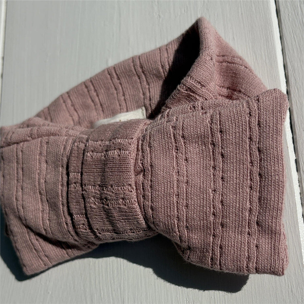 Essentīals Linen Bow Dusty Purple
