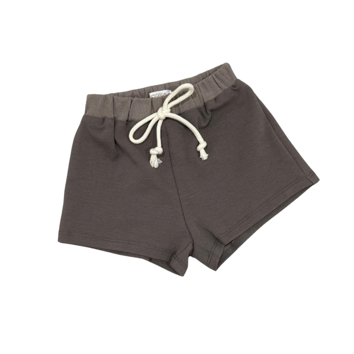 Papitō Francisco Dusty Grey Baby Shorts – Soft & Flexible Comfort