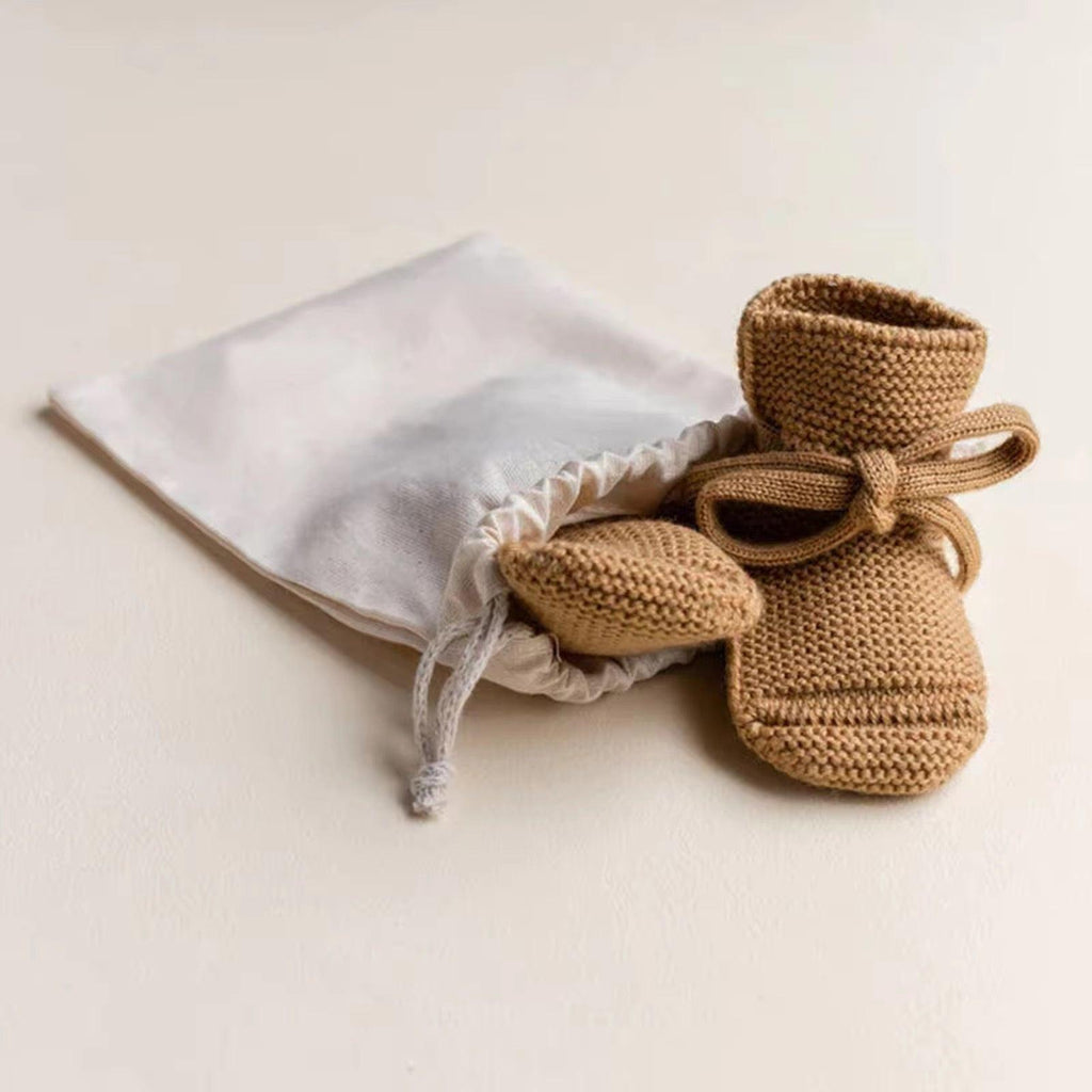 Essentīals Marino Booties for Newborns - Soft & Warm Winter Footwear