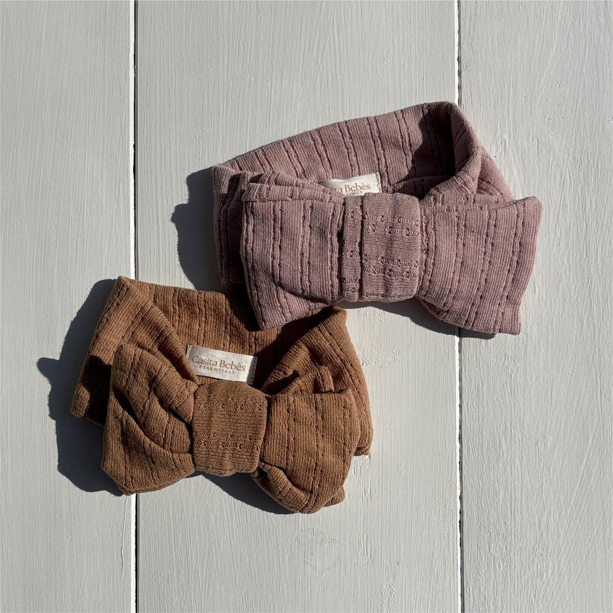 Essentīals Linen Bow Dust Brown