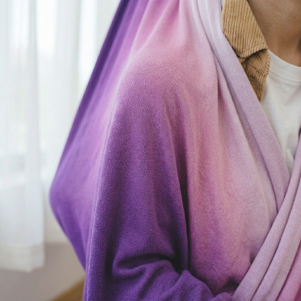Cozy Cocoon Therapy Swing - Pink/Lilac Ombre for Kids