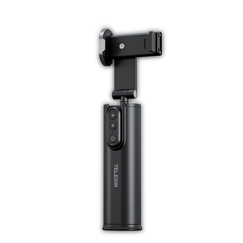 TELESIN 3-in-1 Selfie Stick with Remote - Magnetic & Clamp