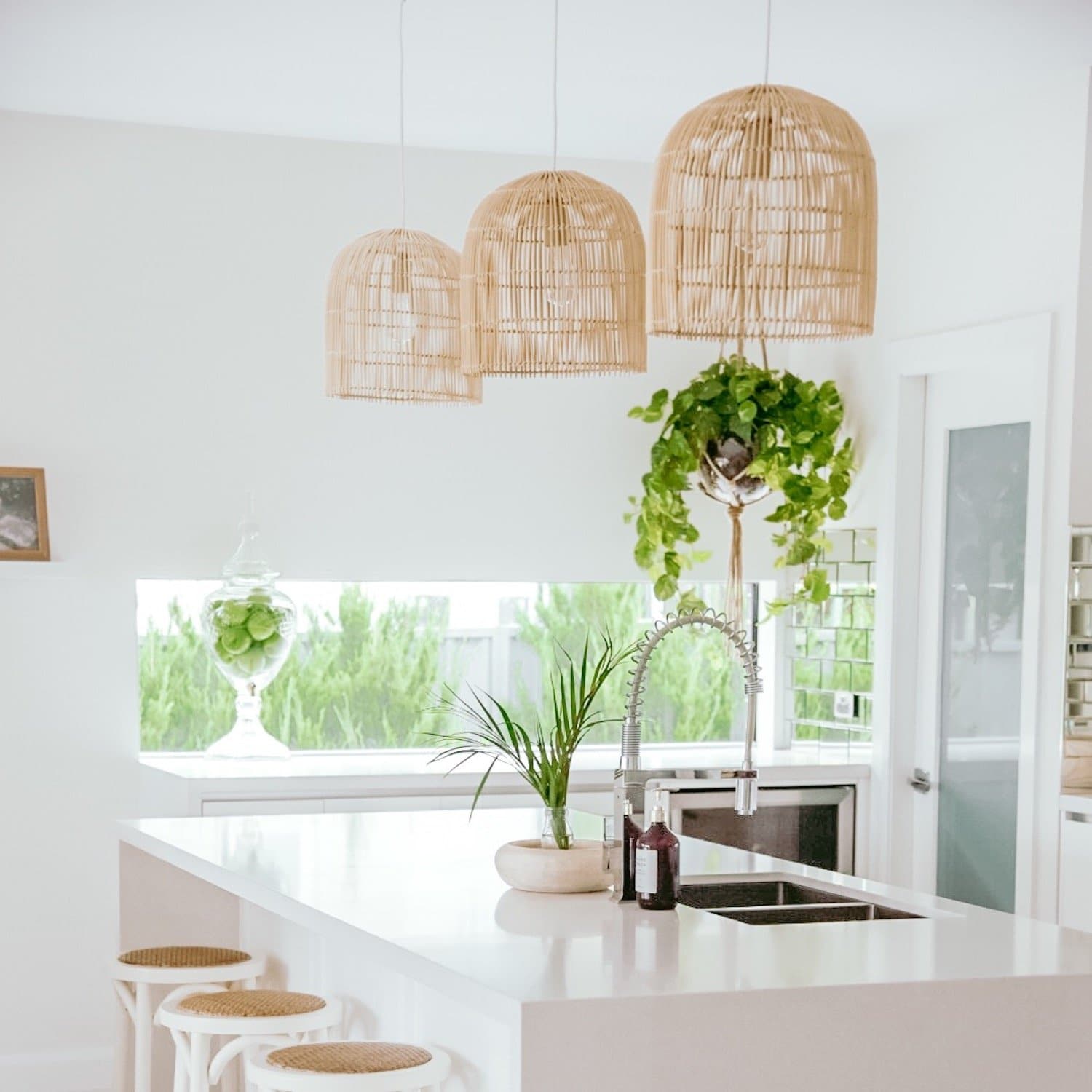 Siena Rattan Pendant Light - Natural Wicker for Stylish Interiors
