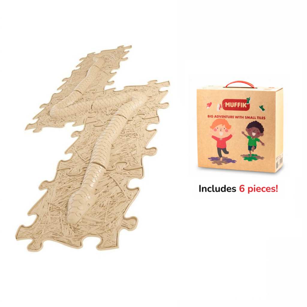 Muffik Snake Sensory Playmat Set - Fun Balance & Sensory Development