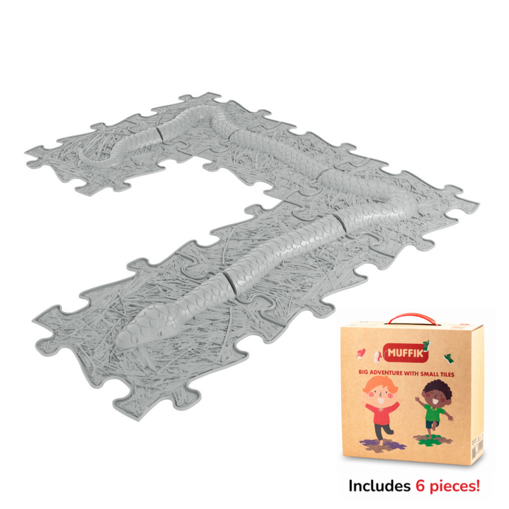 Muffik Snake Sensory Playmat Set - Fun Balance & Sensory Development