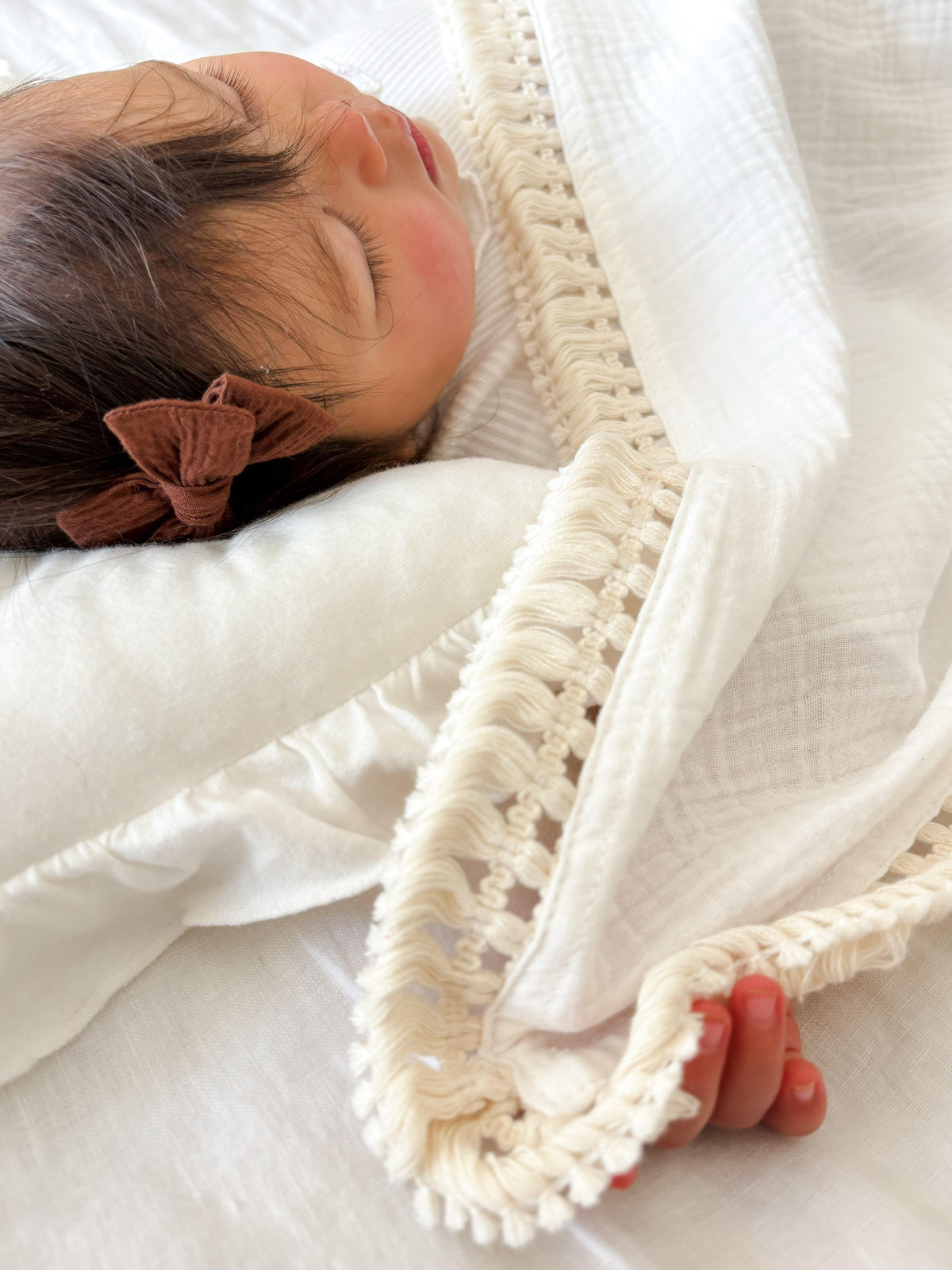 Essentīals Cotton Tassel Blanket