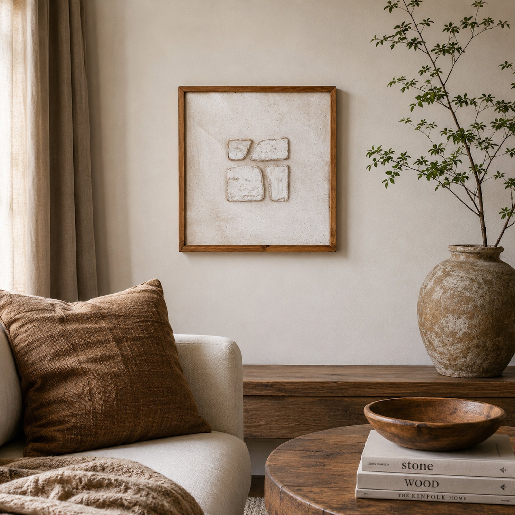 The Tarkine Wall Art - Eco-Friendly 52x52cm Ready to Hang