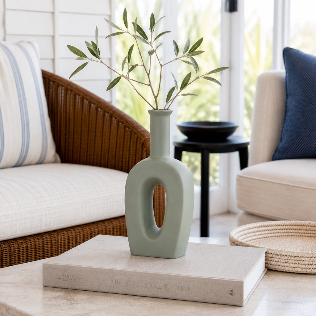 Tulip Modern Ceramic Vase - Timeless Home Décor