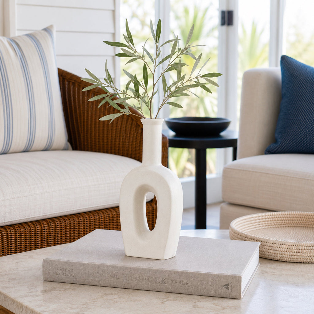Tulip Modern Ceramic Vase - Timeless Home Décor