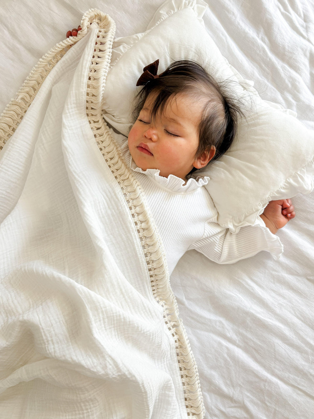 Essentīals Cotton Tassel Blanket