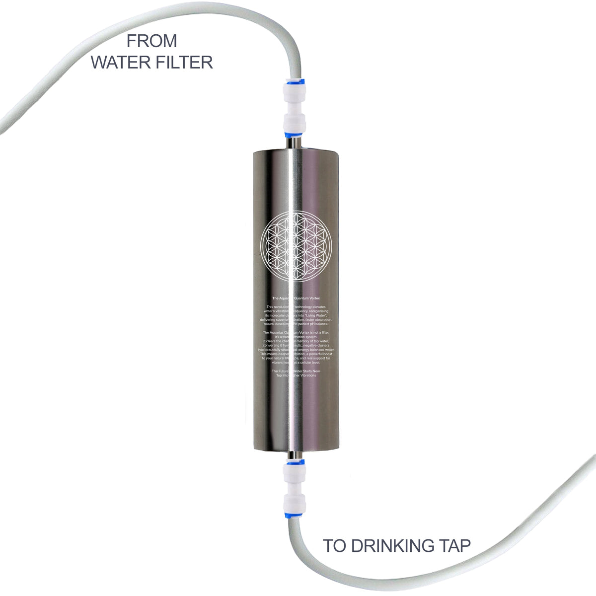 Aquarius Quantum Vortex Water Structuring Device for Premium Hydration