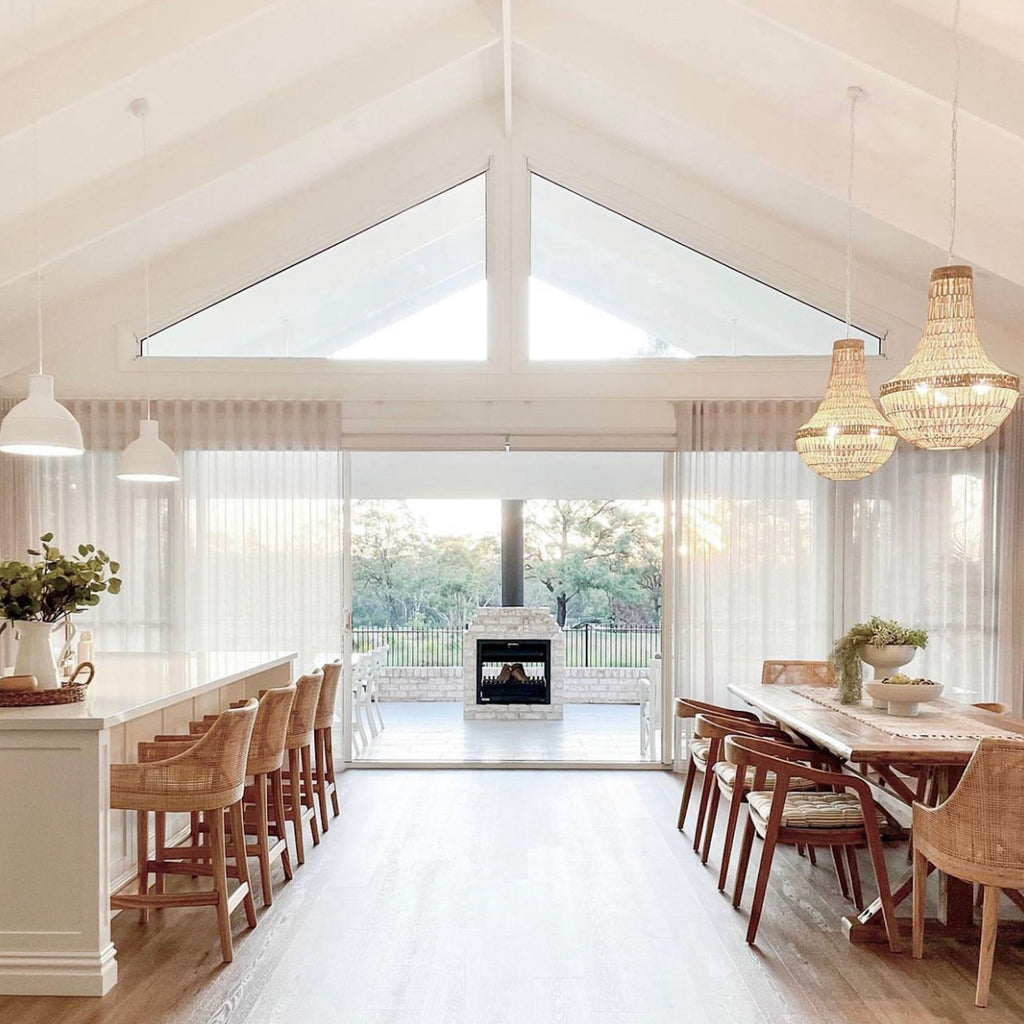 Como White Rope Empire Pendant Chandelier - Coastal Elegance