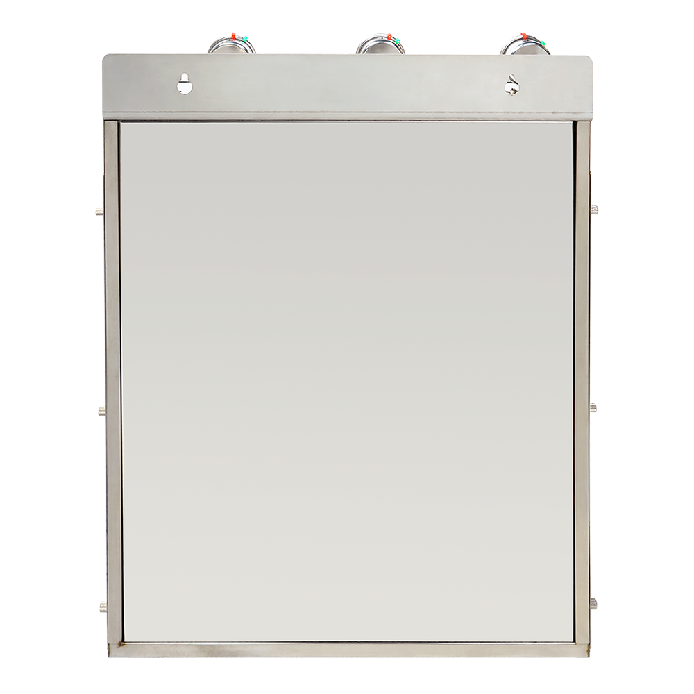 Aquarius Whole House Water Filter System – Triple Stage, Stainless Steel 20" x 4.5"